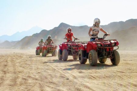 Combined Safari Hurghada – Quad, Camel & Horse Ride + Dinner, Show & Stargazing